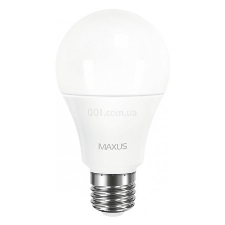 Світлодіодна лампа 1-LED-561-P A60 10Вт 3000K E27, MAXUS LED фото