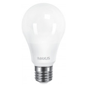 Світлодіодна лампа 1-LED-563-01 A65 12Вт 3000K E27, MAXUS LED міні-фото