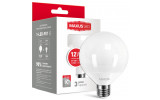 Упаковка светодиодной лампы MAXUS 1-LED-901 G95 12W 3000K E27 изображение