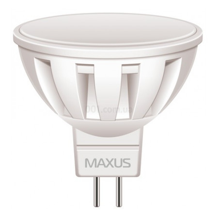 Светодиодная лампа LED-292 MR16 12 В, 5 Вт 4100К GU5.3, MAXUS (1-LED-292) фото
