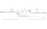 Блок питания LPV-60-24 60Вт AC230В/DC24В, MEAN WELL изображение 2 (габаритные размеры)