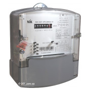 Лічильник електроенергії NIK 2301 AP2.0000.0.11 трифазний 5(60) А 3×220/380 В однотарифний, NiK міні-фото