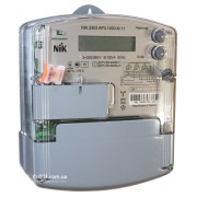 Счетчик электроэнергии NIK 2303 AP3.1000.M.11 трехфазный 5(120) А 3×220/380 В однотарифный, NiK мини-фото