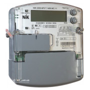Лічильник електроенергії NIK 2303 AP3T.1400.MC.11 трифазний 5(120) А 3×220/380 В багатотарифний, NiK міні-фото
