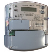 Счетчик электроэнергии NIK 2303 AT.1000.M.11 трехфазный 5(10) А 3×220/380 В однотарифный, NiK мини-фото
