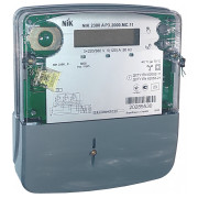 Лічильник електроенергії NIK2300 AP3.2000.MC.11 5(120)А 3-фазний однотарифний, NiK міні-фото
