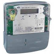 Лічильник електроенергії NIK2300 ARTT.2200.MC.11 5(10)А 3-фазний багатотарифний, NiK міні-фото