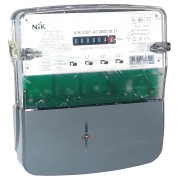 Лічильник електроенергії NIK2301 AT.0000.М.11 5(10)А 3-фазний електромеханічний однотарифний, NiK міні-фото