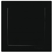 Выключатель одноклавишный Touran черный, Nilson мини-фото