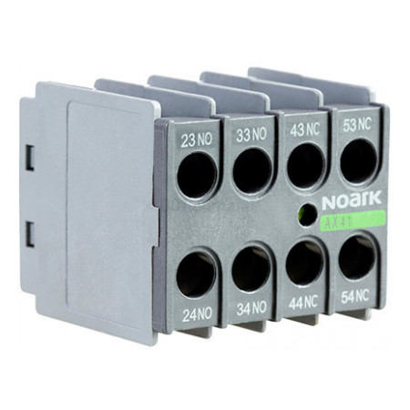 Блок додаткових контактів фронтальний AX4122 для Ex9CS 2НВ+2НЗ, NOARK (101281) фото