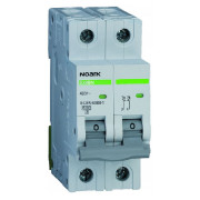 Модульний автоматичний вимикач Ex9BN 6kA хар-ка B 1A 2P, NOARK міні-фото
