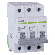 Модульний автоматичний вимикач Ex9BN 6kA хар-ка B 1A 3P, NOARK міні-фото