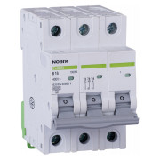 Модульний автоматичний вимикач Ex9BN 6kA хар-ка B 8A 3P, NOARK міні-фото