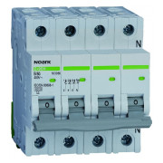 Модульный автоматический выключатель Ex9BN 6kA хар-ка B 1A 3P+N, NOARK мини-фото