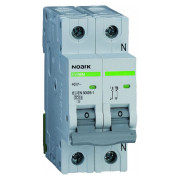 Модульний автоматичний вимикач Ex9BN 6kA хар-ка C 20A 1P+N, NOARK міні-фото
