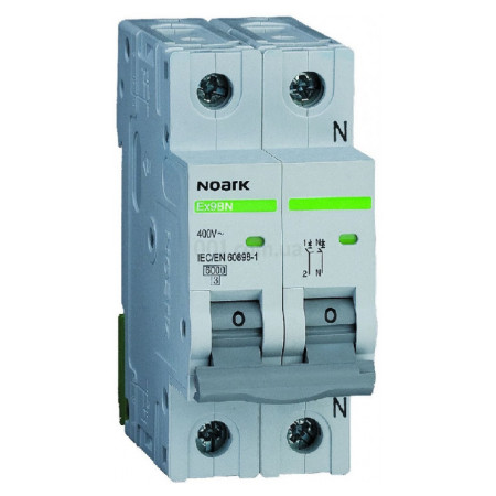 Модульний автоматичний вимикач Ex9BN 6kA хар-ка C 20A 1P+N, NOARK (100114) фото