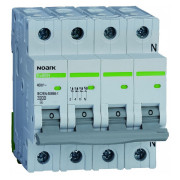 Модульний автоматичний вимикач Ex9BN 6kA хар-ка C 25A 3P+N, NOARK міні-фото