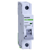 Модульний автоматичний вимикач Ex9BS 4,5kA хар-ка B 6A 1P, NOARK міні-фото