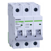 Модульний автоматичний вимикач Ex9BS 4,5kA хар-ка B 8A 3P, NOARK міні-фото