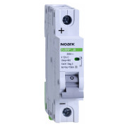 Модульний автоматичний вимикач Ex9BP-JX(+) 10kA хар-ка C 1A 250V DC 1P, NOARK міні-фото