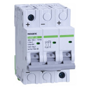 Модульний автоматичний вимикач Ex9BP-JX(+) 10kA хар-ка C 1A 750V DC 3P, NOARK міні-фото