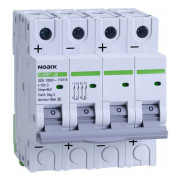 Модульний автоматичний вимикач Ex9BP-JX(+) 10kA хар-ка C 1A 1000V DC 4P, NOARK міні-фото
