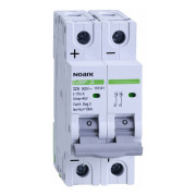Модульний автоматичний вимикач Ex9BP-JX(+) 10kA хар-ка K 1A 500V DC 2P, NOARK міні-фото