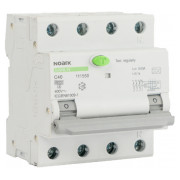 Диференційний автомат Ex9NL-N 6kA 3P+N хар-ка B 16A 300мА тип AC, NOARK міні-фото