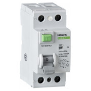 Диференційний вимикач (ПЗВ) Ex9CL-H 10kA 2P 25A 30mA тип AC, NOARK міні-фото