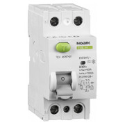 Диференційний вимикач (ПЗВ) Ex9L-H 10kA 2P 25A 30mA тип AC, NOARK міні-фото