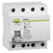 Диференційний вимикач (ПЗВ) Ex9L-H 10kA 4P 16A 30mA тип AC, NOARK міні-фото