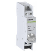 Индикатор модульный Ex9PD1w 110V AC/DC 1 белый LED, NOARK мини-фото