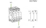 Выключатель DC нагрузки Ex9IP 3P 63A, NOARK изображение 3 (схема)