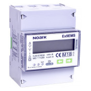 Лічильник електроенергії Ex9EMS 3P 4M 100A MO 2T 3-фазний 4MU 100A ModBus 2-тарифний, NOARK міні-фото