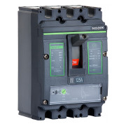 Автоматичний вимикач Ex9M1S TM AC125 3P 125A 36кА габарит M1, NOARK міні-фото