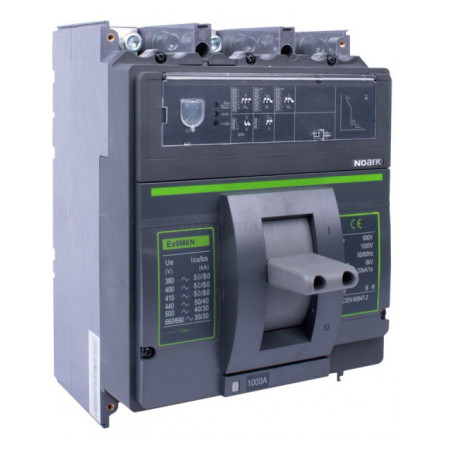 Автоматичний вимикач Ex9M6N SU20L 1000 4P 1000A 50кА габарит M6, NOARK (110345) фото