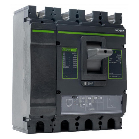 Автоматичний вимикач Ex9M5S SU20L 800 4P4T EU (DIP) 800A 36кА габарит M3, NOARK (111268) фото