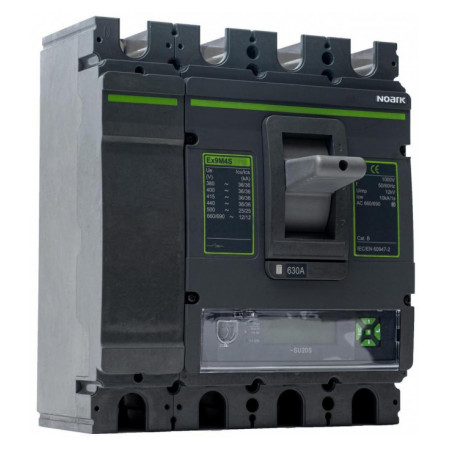Автоматичний вимикач Ex9M2S SU20S 100 4P4T EU (LCD) 100A 36кА габарит M2, NOARK (111284) фото
