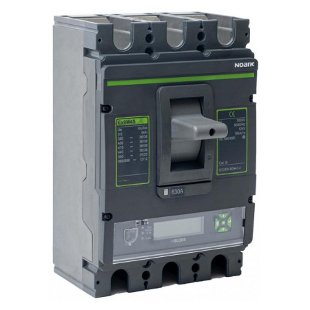 Автоматичний вимикач Ex9M2N SU20S 100 3P EU (LCD) 100A 50кА габарит M2, NOARK (111289) фото