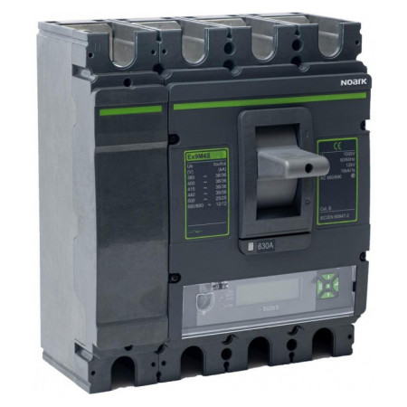 Автоматичний вимикач Ex9M4S SU20S 630 4P4T EU (LCD) 630A 36кА габарит M3, NOARK (111358) фото