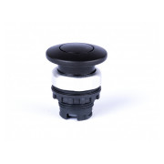 Кнопка-грибок 40мм без фіксації Ex9P1 M k чорна, NOARK міні-фото
