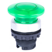 Кнопка-грибок 40мм без фіксації з підсвіткою Ex9P1 MI g зелена, NOARK міні-фото