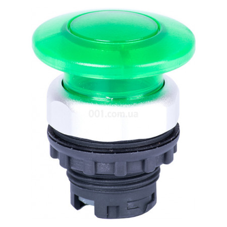 Кнопка-грибок 40мм без фіксації з підсвіткою Ex9P1 MI g зелена, NOARK (105641) фото