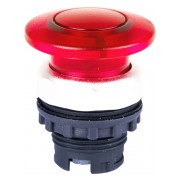 Кнопка-грибок 40мм без фіксації з підсвіткою Ex9P1 MI r червона, NOARK міні-фото