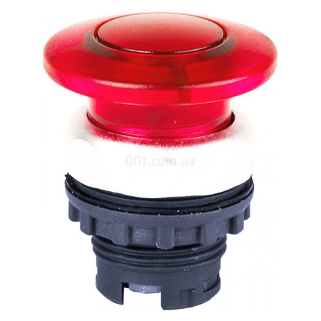 Кнопка-грибок 40мм без фіксації з підсвіткою Ex9P1 MI r червона, NOARK (105642) фото