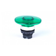 Кнопка-грибок 60мм без фіксації з підсвіткою Ex9P1 M6I g зелена, NOARK міні-фото