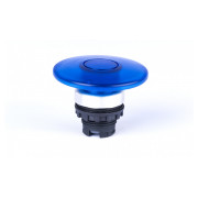 Кнопка-грибок 60мм без фіксації з підсвіткою Ex9P1 M6I b синя, NOARK міні-фото