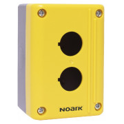 Корпус поста для 2 кнопок желтый Ex9P2FH 2 y EU, NOARK мини-фото