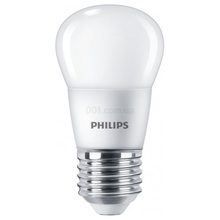Світлодіодна лампа ESS LEDLustre 6Вт 620лм E27 827 P45FR, Philips (929002971207) фото