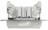 Выключатель одноклавишный (самозажимные клеммы) Asfora белый БЕЗ РАМКИ, Schneider Electric изображение 8